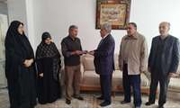 دیدار رئیس سازمان جهاد کشاورزی آذربایجان غربی با خانواده های معظم شهیدان میر پرویز نعمتی و غلامحسین رشیدی 