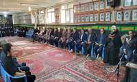 مراسم عزاداری دهه اول محرم در سازمان جهاد کشاورزی آذربایجان غربی برگزار شد