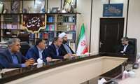 دیدار سرپرست سازمان جهاد کشاورزی آذربایجان‌غربی با رئیس کل دادگستری استان 