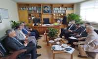  دیدار مدیر شعب بانک مهر ایران با رییس سازمان جهاد کشاورزی آذربایجان‌غربی