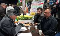 حضور رئیس سازمان جهاد کشاورزی آذربایجان‌غربی در رزمگاه شبانه با شعار خدمت کریمانه