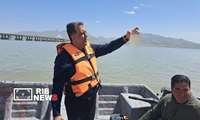  بارش‌های بهاری، جان تازه به آرتمیای دریاچه ارومیه بخشید