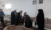 دیدار رئیس سازمان جهادکشاورزی آذربایجان غربی با خانواده جهادگر شهید علیرضا علیزاده لک در ارومیه