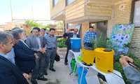 بازدید محمدصادق معتمدیان استاندار آذربایجان غربی از  واحد تولید سمپاش های دستی بخش کشاورزی میاندوآب