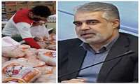 توزیع 150 تن گوشت مرغ منجمد در شهرستان ارومیه