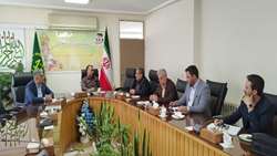 ‌‌دیدار مدیرکل دفتر مهندسی و حدنگاری سازمان امور اراضی کشور با رییس سازمان جهاد کشاورزی آذربایجان‌غربی 