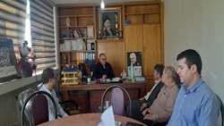 دیدار مدیر امور اراضی با مدیر بازرسی و شکایات سازمان جهاد کشاورزی استان در راستای بهبود فرآیندهای نظارتی و ارتقای شفافیت در حوزه اراضی