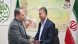 دیدار مدیر و کارکنان مدیریت حراست سازمان با رئیس سازمان جهاد کشاورزی آذربایجان‌غربی به مناسبت روز حراست