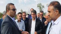 بازدید معاون آب و خاک وزارت جهاد کشاورزی از عملیات لوله گذاری روستای هندوان  و دیدار با کشاورزان منطقه در مسجد روستای ملاجنود شهرستان خوی