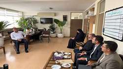 دیدار رییس سازمان جهاد کشاورزی با سرپرست اداره کل هواشناسی آذربایجان‌غربی