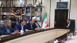 دیدار سرپرست سازمان جهاد کشاورزی آذربایجان‌غربی با رئیس کل دادگستری استان 