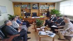  دیدار مدیر شعب بانک مهر ایران با رییس سازمان جهاد کشاورزی آذربایجان‌غربی