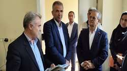  بازدید معاون وزیر جهاد کشاورزی از مرکز جهاد کشاورزی مکریان شمالی میاندوآب