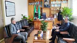 دیدار مدیر عامل شرکت جهاد نصر استان با رییس سازمان جهاد کشاورزی آذربایجان‌غربی