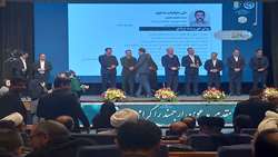 تقدیر از دو کشاورز نمونه آذربایجان غربی در سی و نهمین آیین معرفی و تجلیل از برگزیدگان ملی بخش کشاورزی