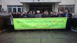 برگزاری همایش پیاده روی کارکنان سازمان جهاد کشاورزی آذربایجان غربی به مناسبت دهه فجر