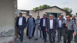 بازدید رئیس سازمان جهاد کشاورزی آذربایجان غربی از ایستگاه پرورش و اصلاح نژاد گوسفند قزل شهرستان میاندوآب
