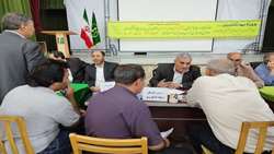 برپایی میز ارتباطات مردمی سازمان جهاد کشاورزی آذربایجان غربی به مناسبت هفته جهاد کشاورزی