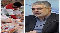 توزیع 150 تن گوشت مرغ منجمد در شهرستان ارومیه