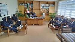 دیدار رئیس پارک علم و فناوری آذربایجان غربی با رئیس سازمان جهاد کشاورزی استان