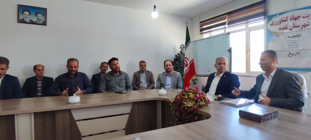سرپرست مدیریت جهاد کشاورزی شهرستان نقده معرفی شد
